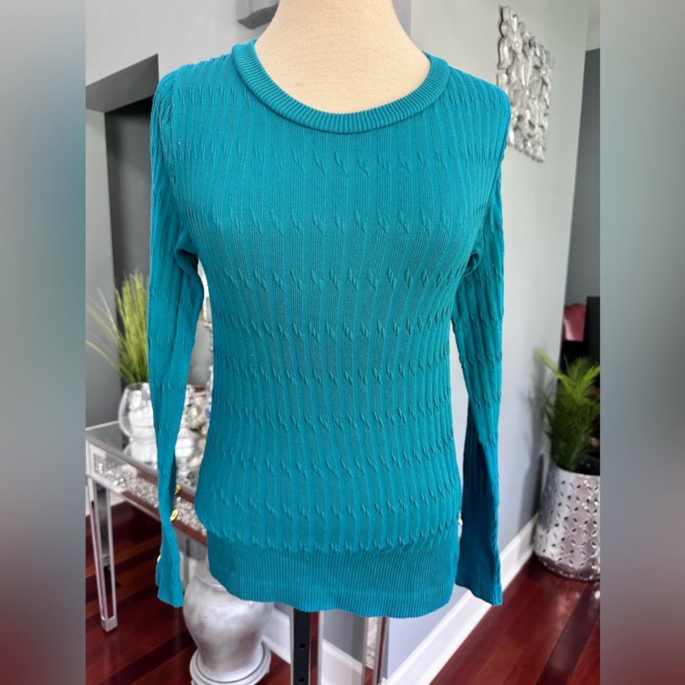 Love Teal Cardigan